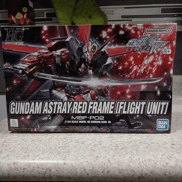 HGGS 1/144 #58 Gundam Astray Red Frame (Flight Unit).