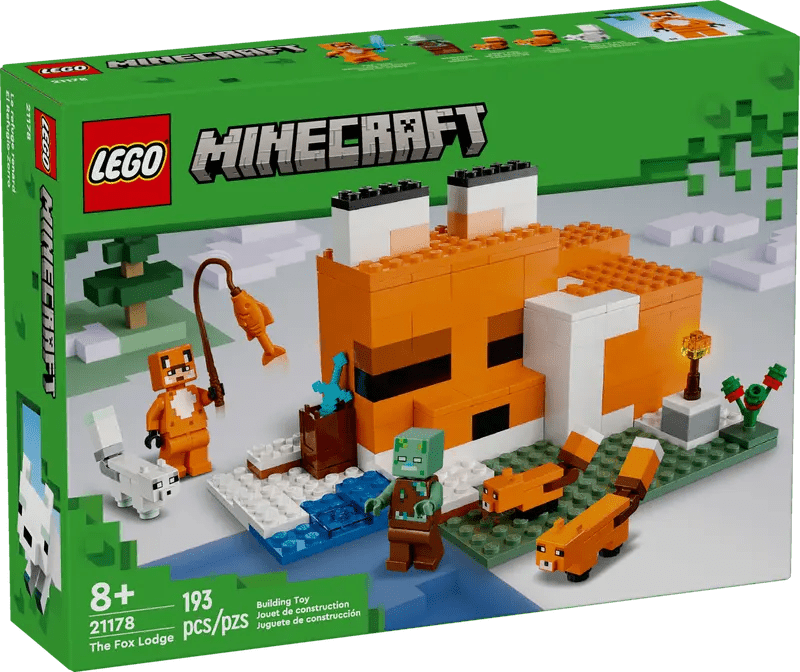 Minecraft The Fox Lodge House LEGO 21178