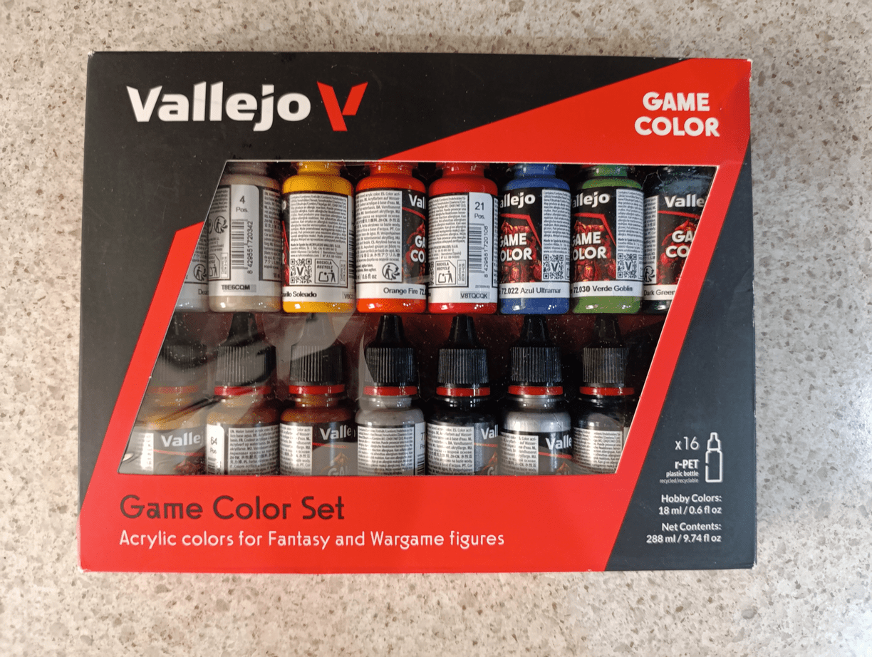 Set pinturas acrilicas Vallejo(Game Color Introduction Set)